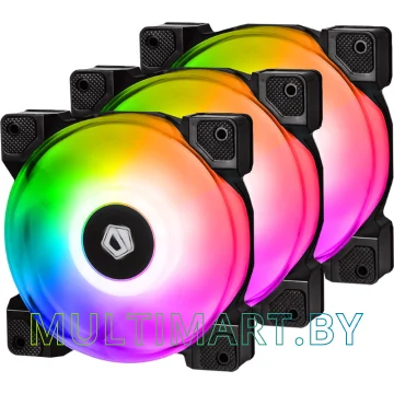 Вентилятор для корпуса ID-Cooling DF-12025-ARGB-TRIO